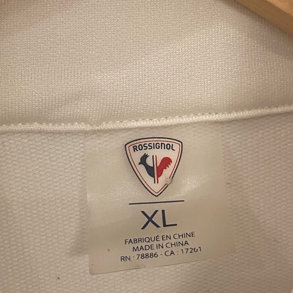 Rossignol Womens White 1/4 Zip Long Sleeve Baselayer - Picture 7 of 7